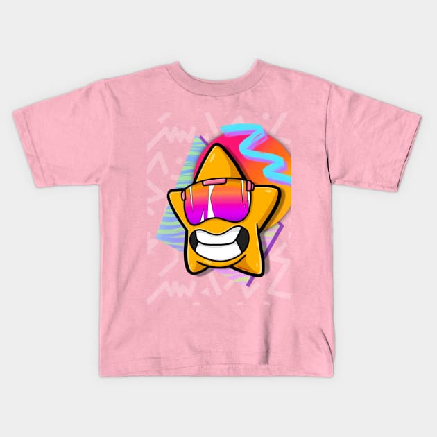 Tubular dude! Kids T-Shirt by freakykissdesigns